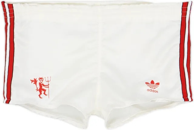 1986-88 Manchester United Home Shorts - 5/10 - (XS)