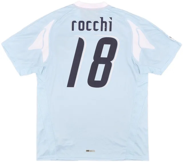 2007-08 Lazio Home Shirt Rocchi #18 - 7/10 - (XL)