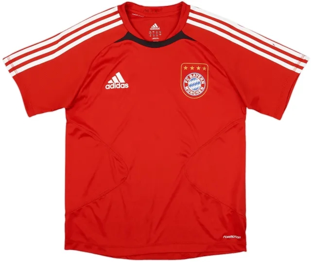 adidas Bayern Munich Boys SS Home Shirt 2010/11