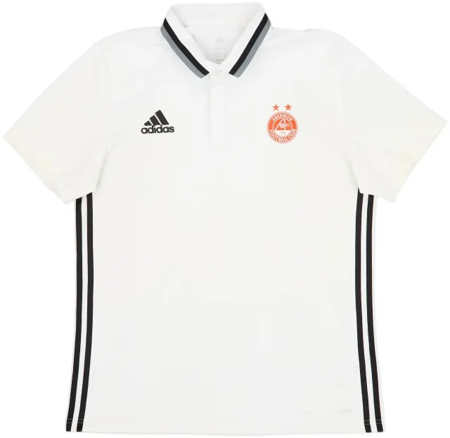 2015-16 Aberdeen adidas Polo Shirt - 5/10 - (L)
