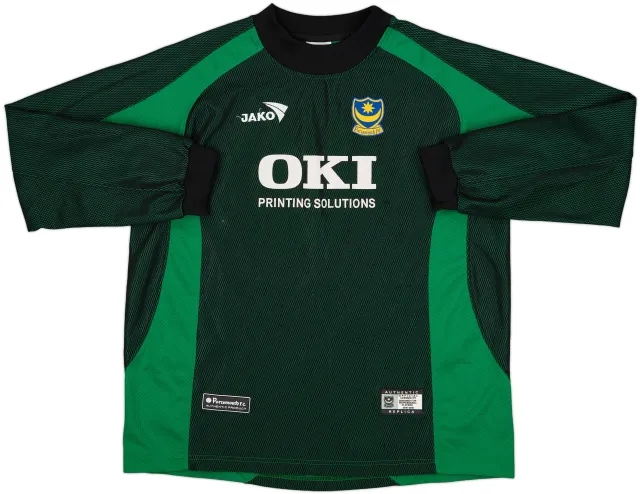 2005-06 Portsmouth GK Shirt - 8/10 - (XL)