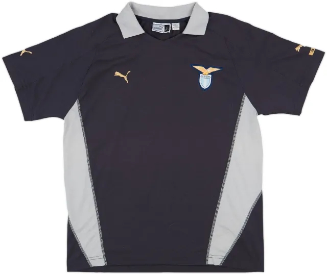 2000-01 Lazio Puma Polo Shirt - 7/10 - (L)