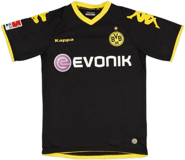 Kappa Borussia Dortmund Boys SS Away Shirt 2010/11