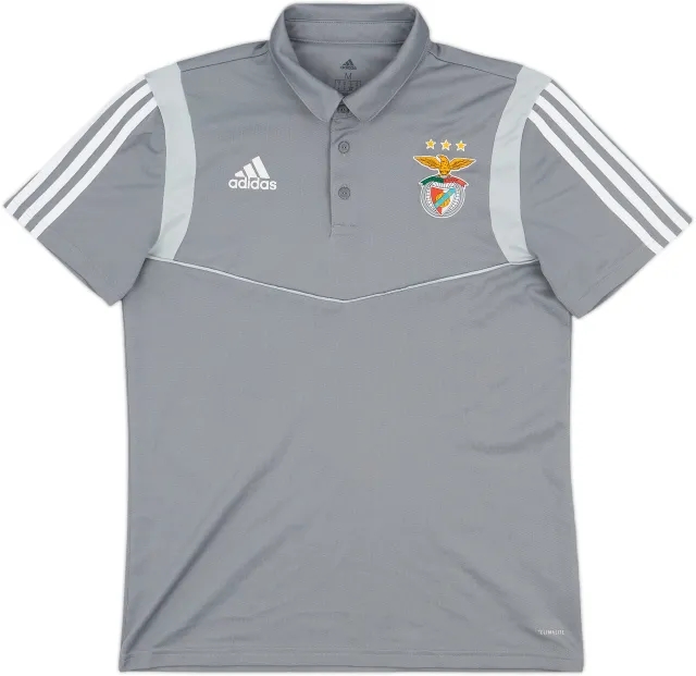 2019-20 Benfica adidas Polo Shirt - 8/10 - (M)