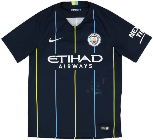 2018-19 Manchester City Away Shirt - 5/10 - (M)