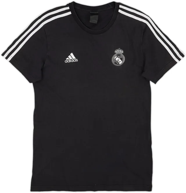 2018-19 Real Madrid adidas Cotton Tee - 5/10 - (M)