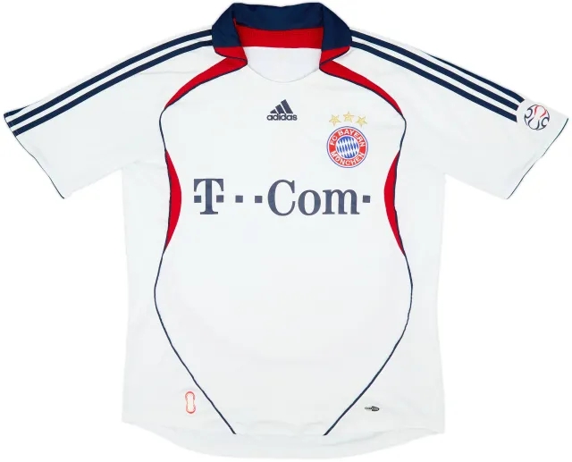 adidas Bayern Munich Mens SS Away Shirt 2006/07