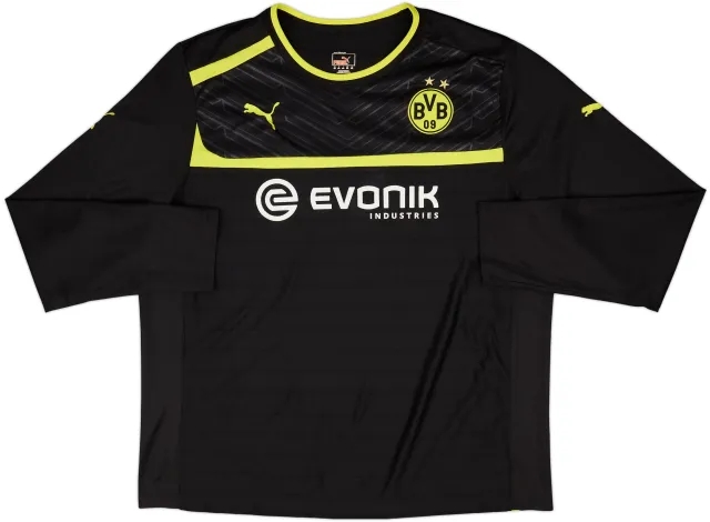 Puma Borussia Dortmund Mens LS Home Shirt 2012/13