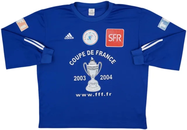 adidas France Mens LS Home Shirt 2002