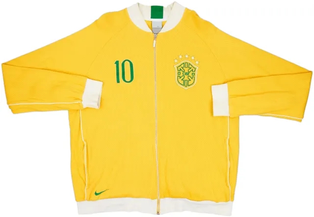 2006-07 Brazil Nike Track Jacket - 6/10 - (XL)