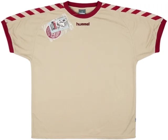 Hummel Denmark Mens SS Home Shirt 2002