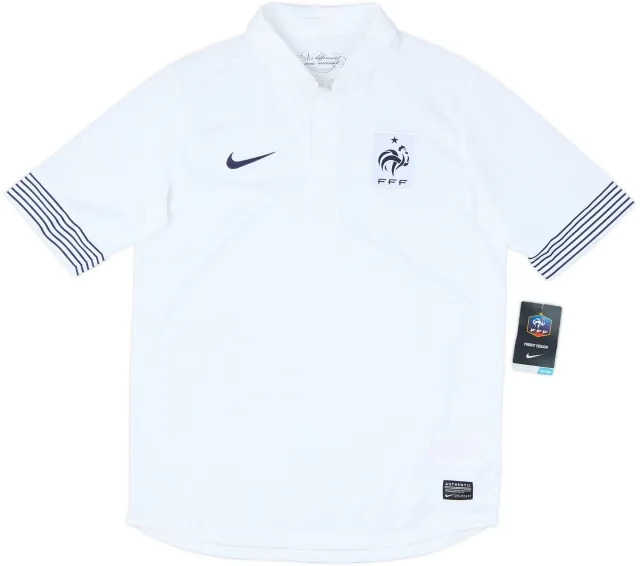 Nike France Boys SS Away Shirt 2012