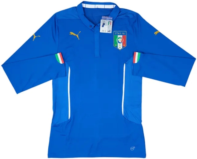 2014-15 Italy Player Issue Home L/S Shirt (XXL)