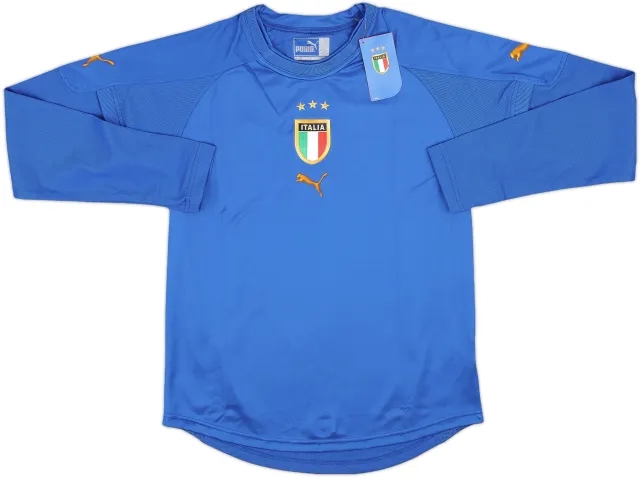 2004-06 Italy Home L/S Shirt (Women's M)