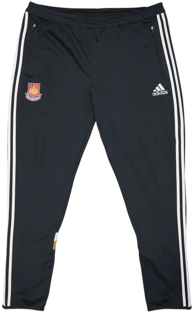 2015-16 West Ham adidas Track Pants/Bottoms - 8/10 - (XXL)