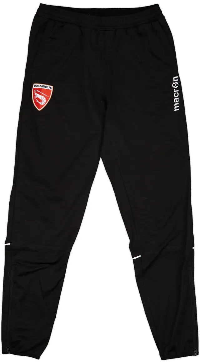2017-18 Morecambe Macron Track Pants/Bottoms - 9/10 - (M)