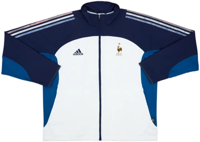 2002-03 France adidas Track Jacket - 5/10 - (L)