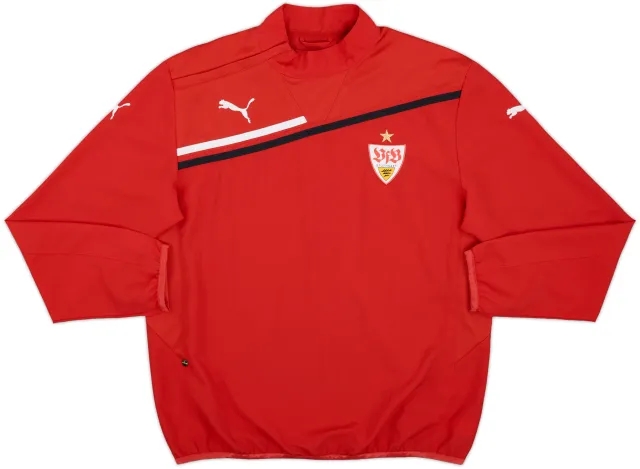 2011-12 Stuttgart Puma 1/4 Zip Drill Top - 10/10 - (M)
