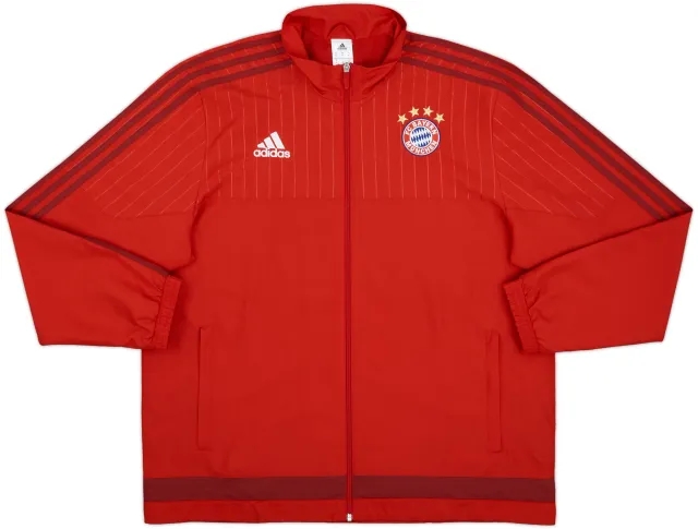 2015-16 Bayern Munich adidas Track Jacket - 10/10 - (XL)