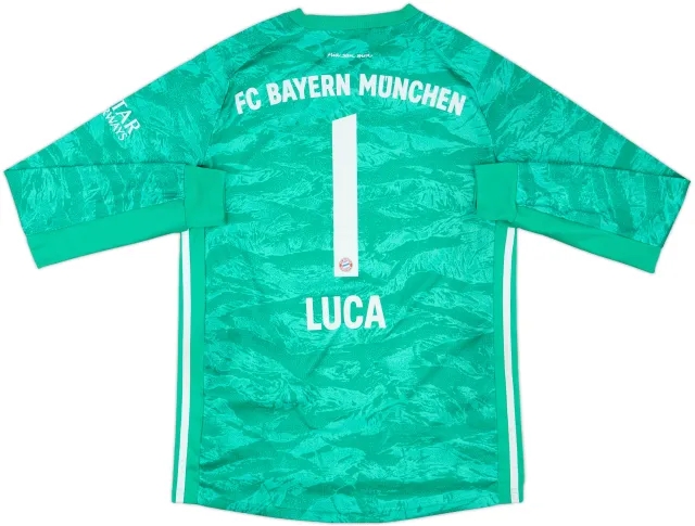 2019-20 Bayern Munich GK Shirt Luca #1 - 8/10 - (XL.Boys)