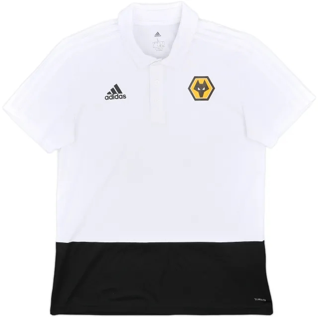 2018-19 Wolves adidas Polo Shirt - 8/10 - (L)