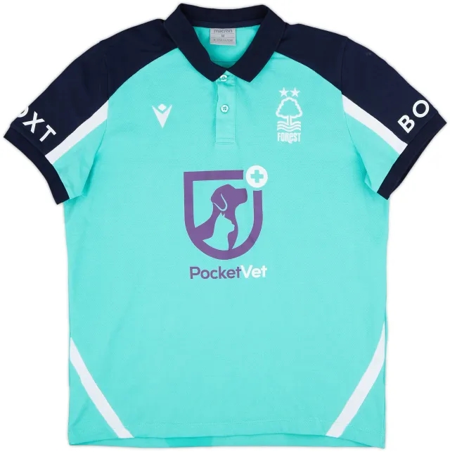 2021-22 Nottingham Forest Macron Polo Shirt - 8/10 - (M)