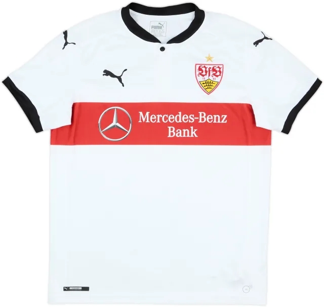 Puma Stuttgart Boys SS Home Shirt 2017/18