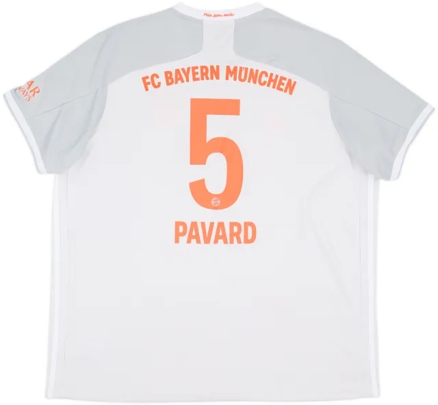 2020-21 Bayern Munich Away Shirt Pavard #5 - 8/10 - (3XL)
