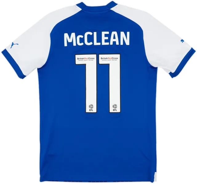2022-23 Wigan Home Shirt McClean #11 - 8/10 - (S)