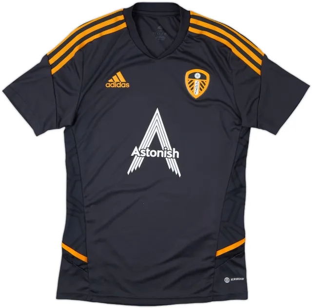 adidas Leeds United Mens SS Home Shirt 2022/23