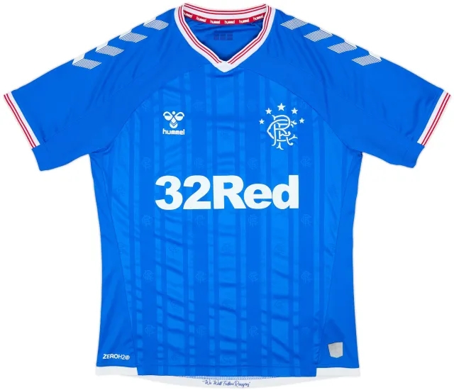 2019-20 Rangers Home Shirt - 8/10 - (M)