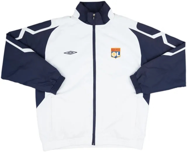 2007-08 Lyon Umbro Track Jacket - 6/10 - (XXL)