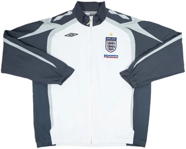 2007-09 England Umbro Track Jacket - 8/10 - (XXL)