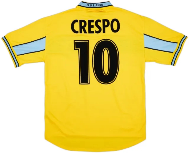 1999-00 Lazio Third Shirt Crespo #10 - 8/10 - (XL)