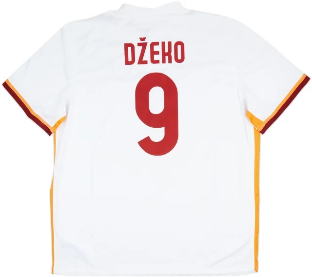 2015-16 Roma Away Shirt Dzeko #9 (XXL)