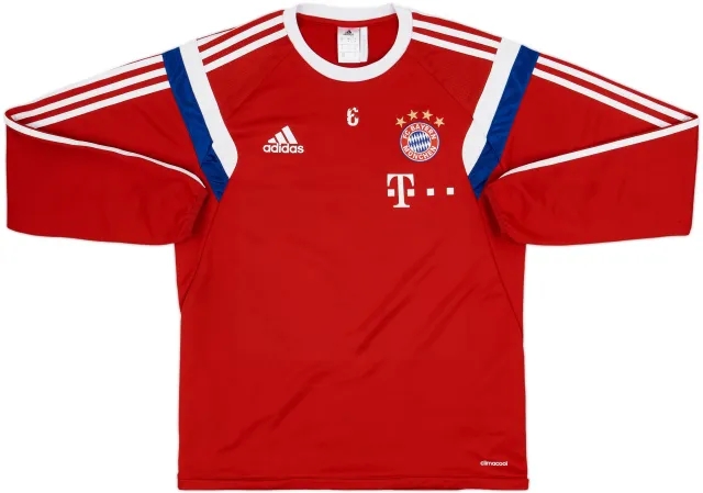 adidas Bayern Munich Mens SS Player Issue Home Shirt 2014/15