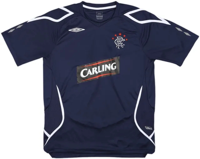 Umbro Rangers Mens SS Home Shirt 2009/10
