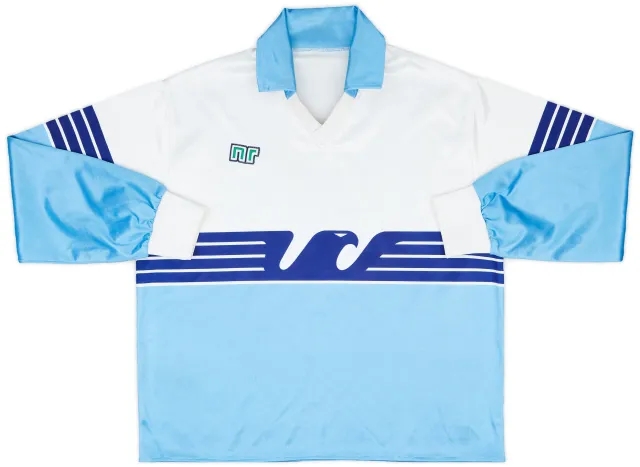 1982-83 Lazio Match Issue Home L/S Shirt #4