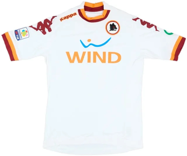 2012-13 Roma Match Issue Away Shirt #8