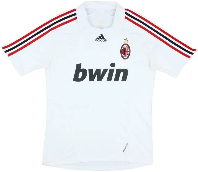 2007-08 AC Milan Match Issue Away Shirt #13