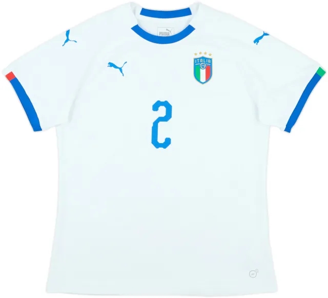 2018-19 Italy Women Match Issue Away Shirt #2