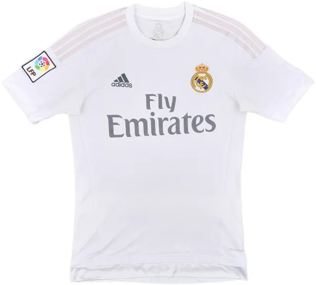 2015-16 Real Madrid Home Shirt - 3/10 - (XS)