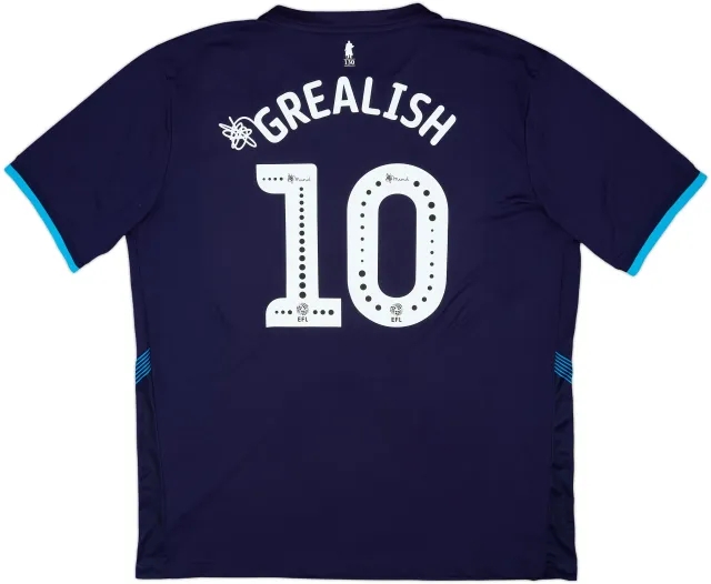 2018-19 Aston Villa Third Shirt Grealish #10 - 8/10 - (XXL)