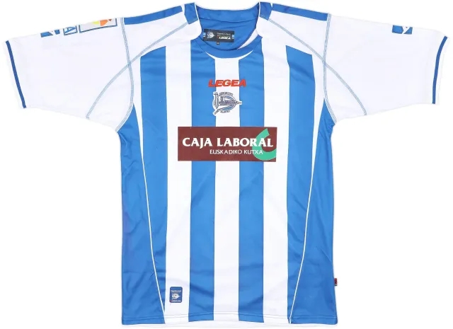 2009-10 Alaves Home Shirt - 8/10 - (XXL)