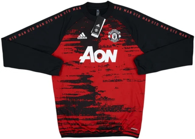 2020-21 Manchester United adidas Sweat Top (M)