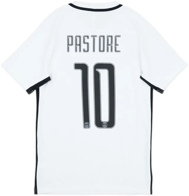 2016-17 Paris Saint-Germain Authentic Third Shirt Pastore #10 - 8/10 - (S)