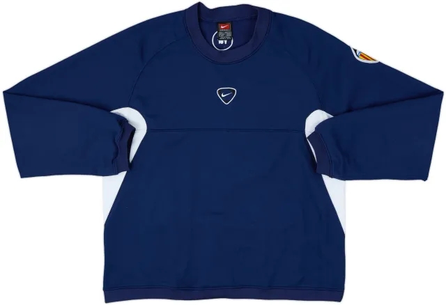 2000-01 Valencia Nike Sweat Top - 7/10 - (S)