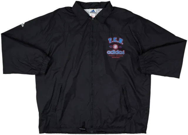 1992-93 Bayern Munich Physical Education Department adidas Bench Coat - 8/10 - (L)