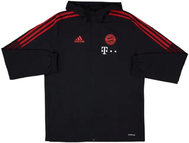 2021-22 Bayern Munich adidas Track Jacket - 7/10 - (XL.Boys)