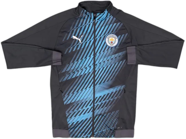 2019-20 Manchester City Puma Track Jacket - 5/10 - (XS)